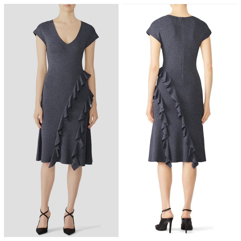 Sachin & Babi Ruffle Knit Dress